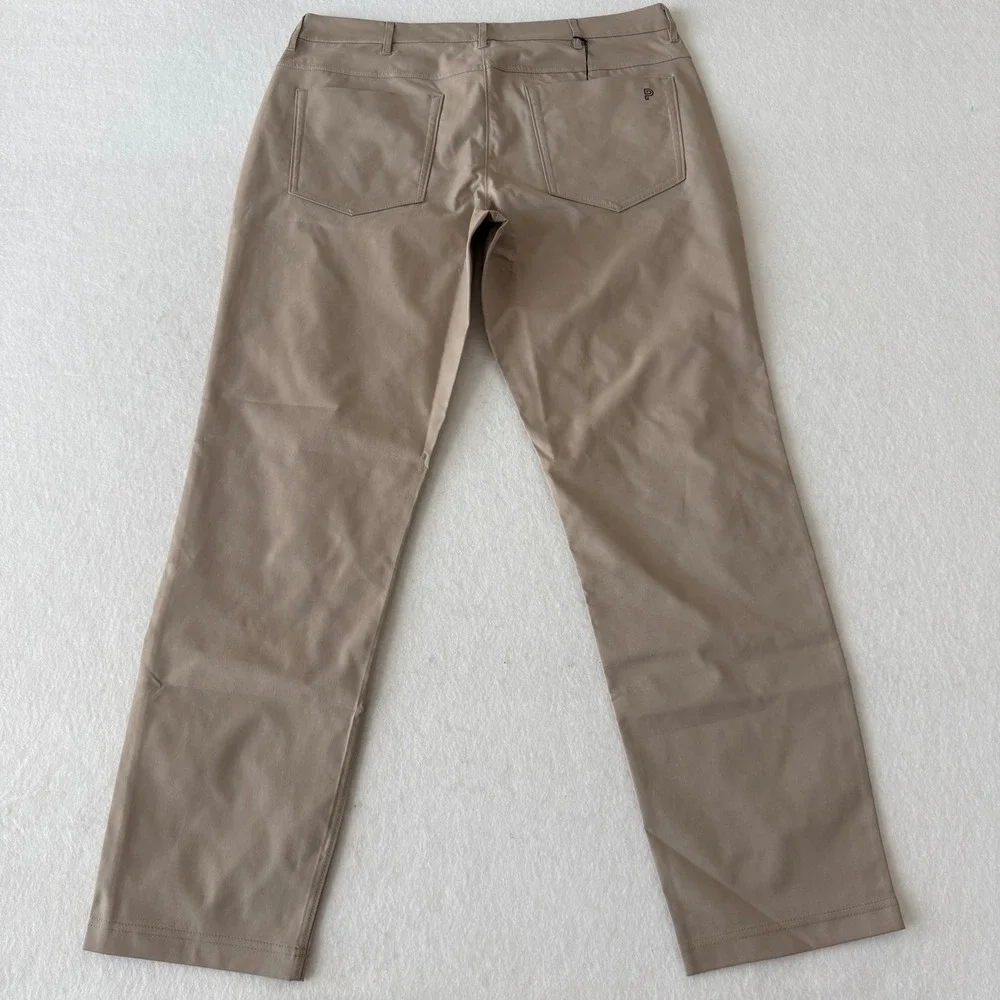 Public Rec Deal Maker Pants Men 35x32 Khaki Asthleisure Performance